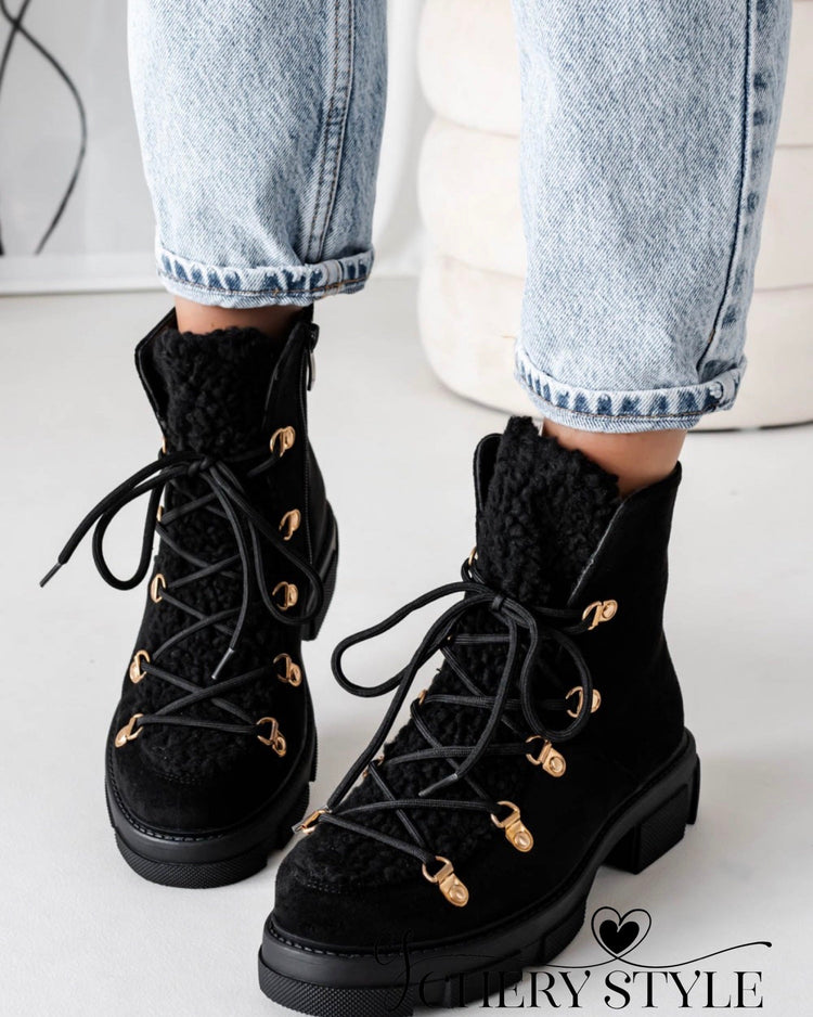 July Black Boots