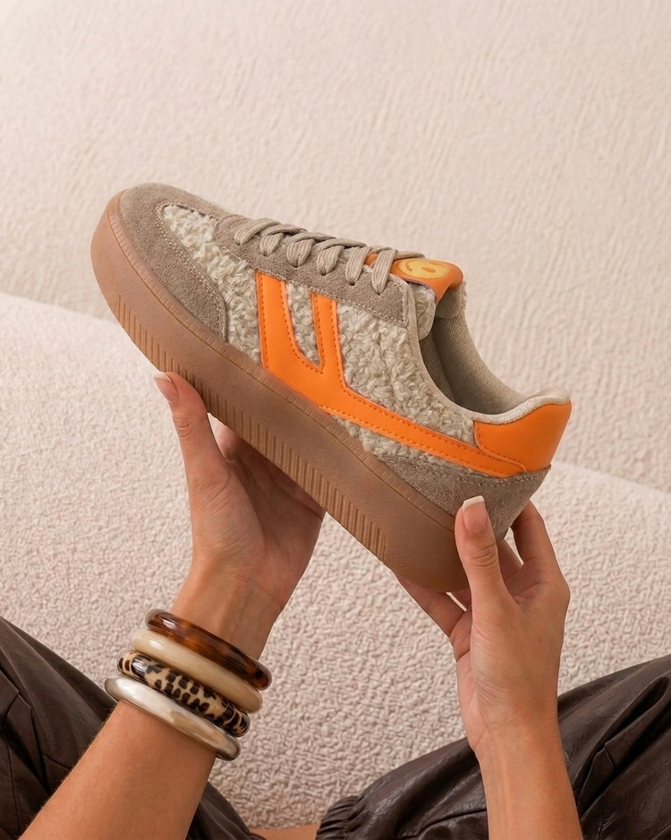 Keep Smiling Sneaker - Green