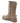 Halbhohe Khaki Stiefel mit Schnallen