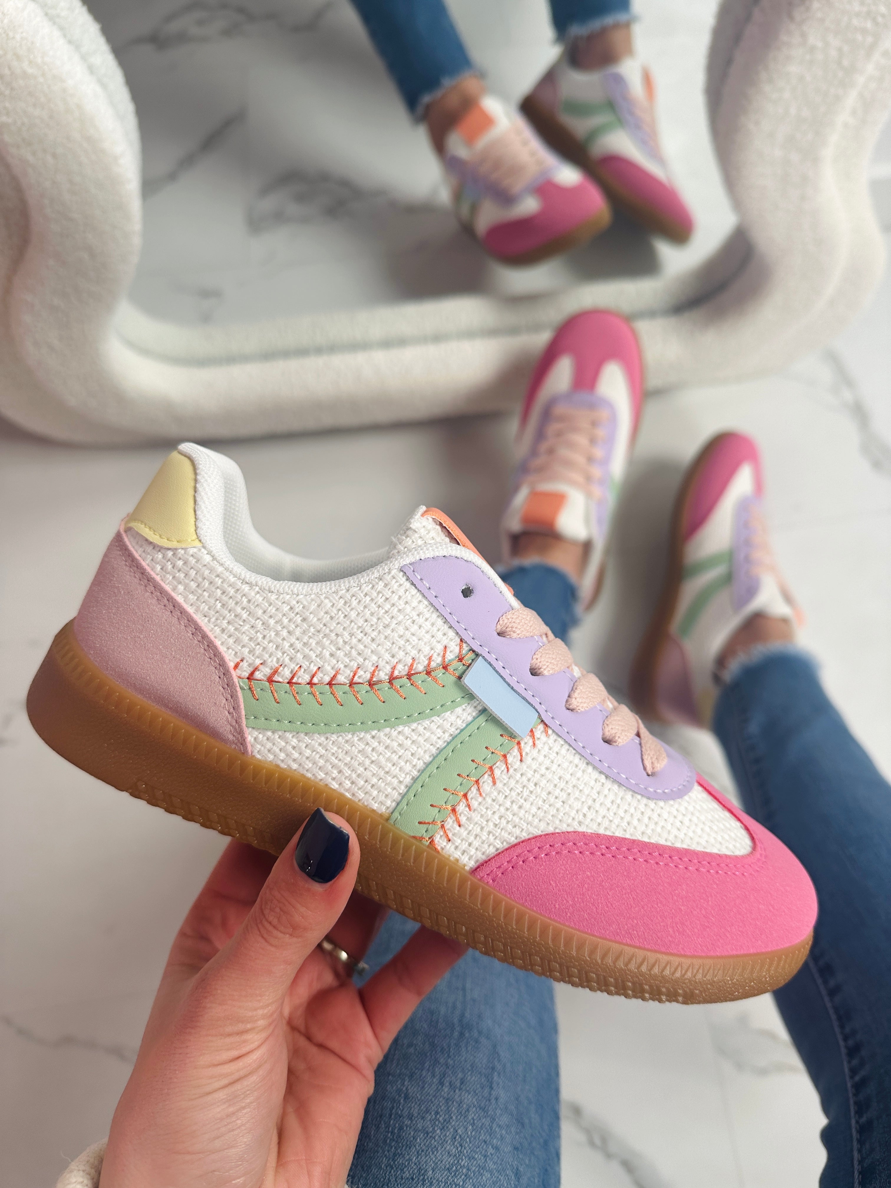 Kyra Pink Sneaker