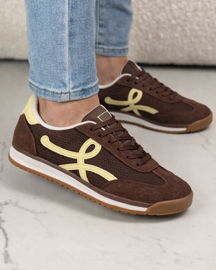 Liliana Brown Sneaker
