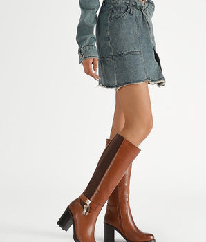 Lock Laars met Hak Camel