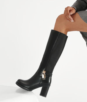 Lock Laars met Hak Zwart