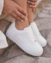 Platform White Sneaker