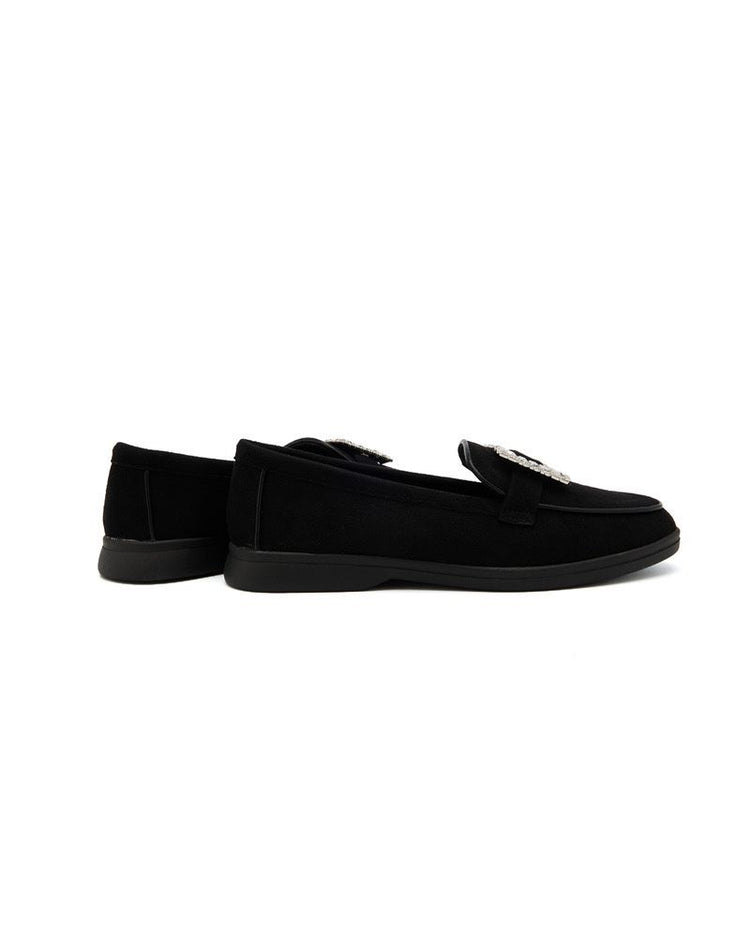 Square Black Loafer