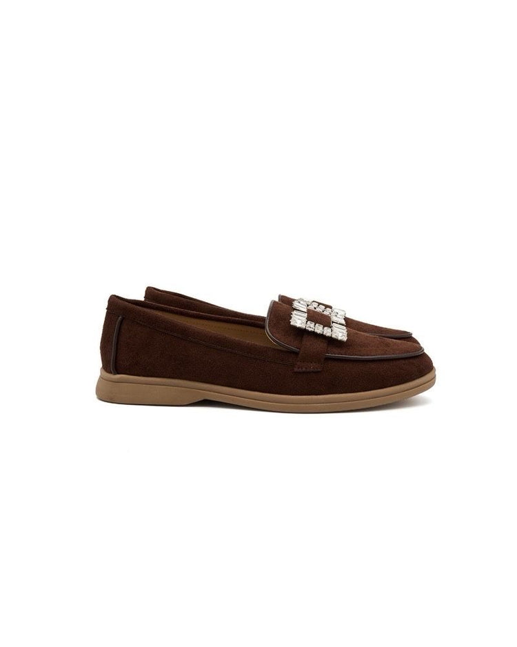 Square Brown Loafer