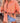 Oversized Stripe Blouse Orange