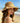 Straw Hat with Bow