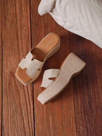 Cliff Nude Heels