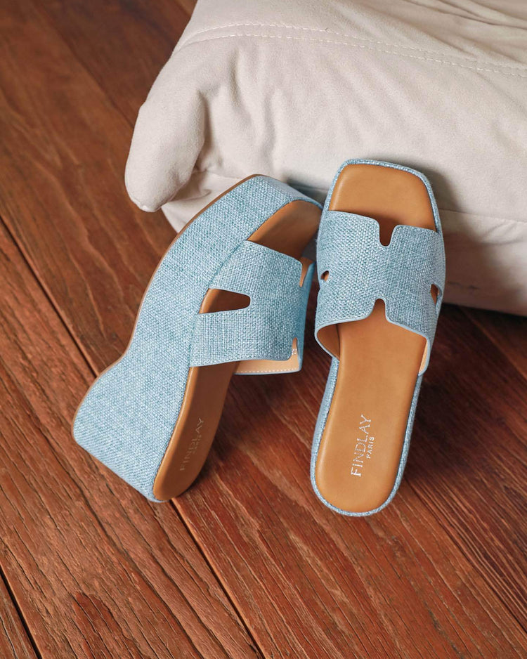 Cliff Blue Heels