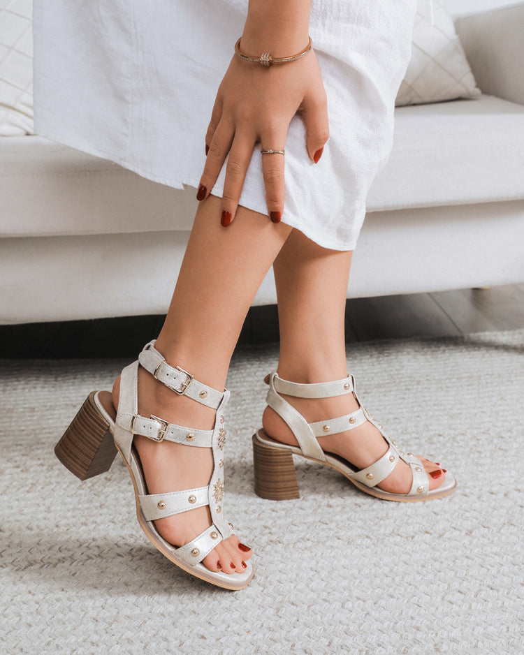 Demi Beige Heels