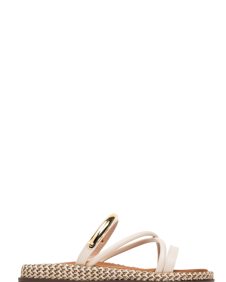 Amber Beige Slides