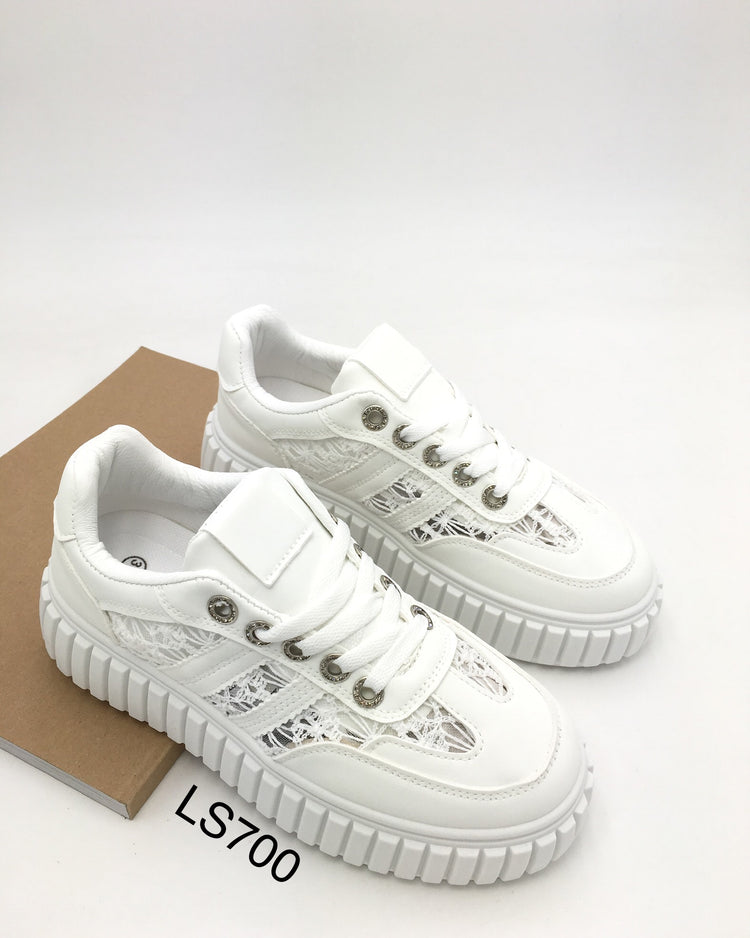 Tiny White Sneaker