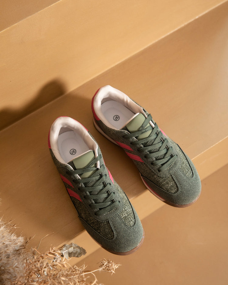 Macey Green Sneaker