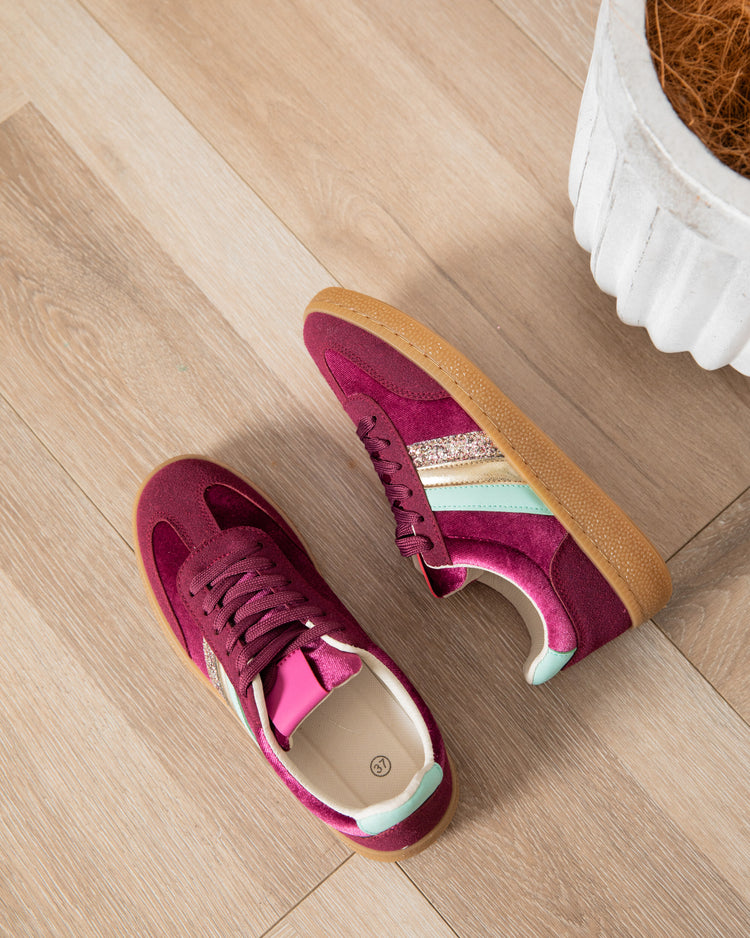 Rineke Purple Sneaker