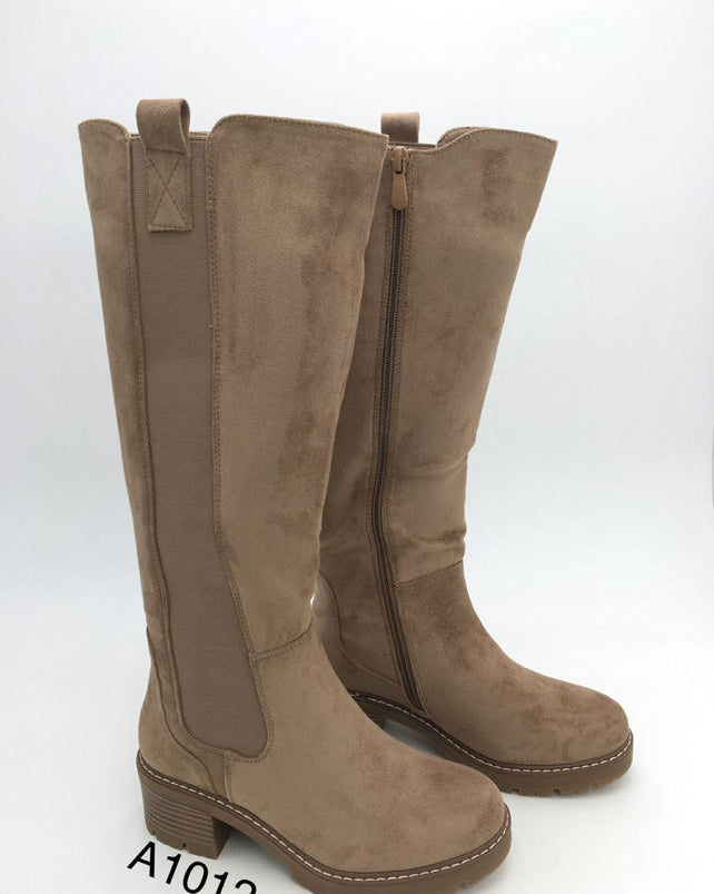 Wendy High Boots Taupe