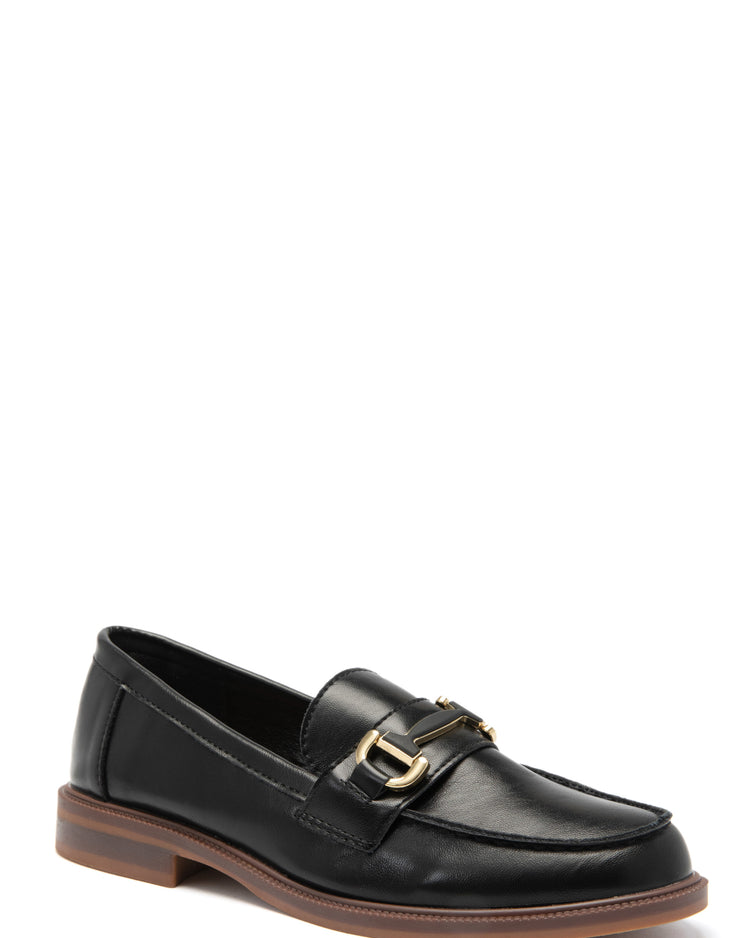 Laura Detail Loafer - Black