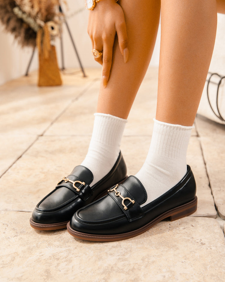 Lana Black Loafer