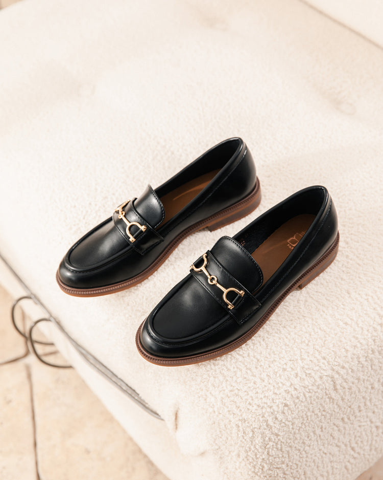 Lana Black Loafer