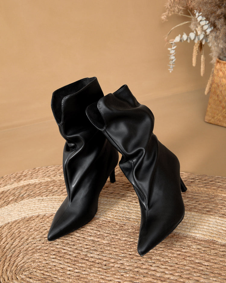 Gorgina Brown Heel Boot