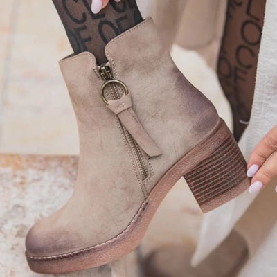 Mariza Khaki Boots