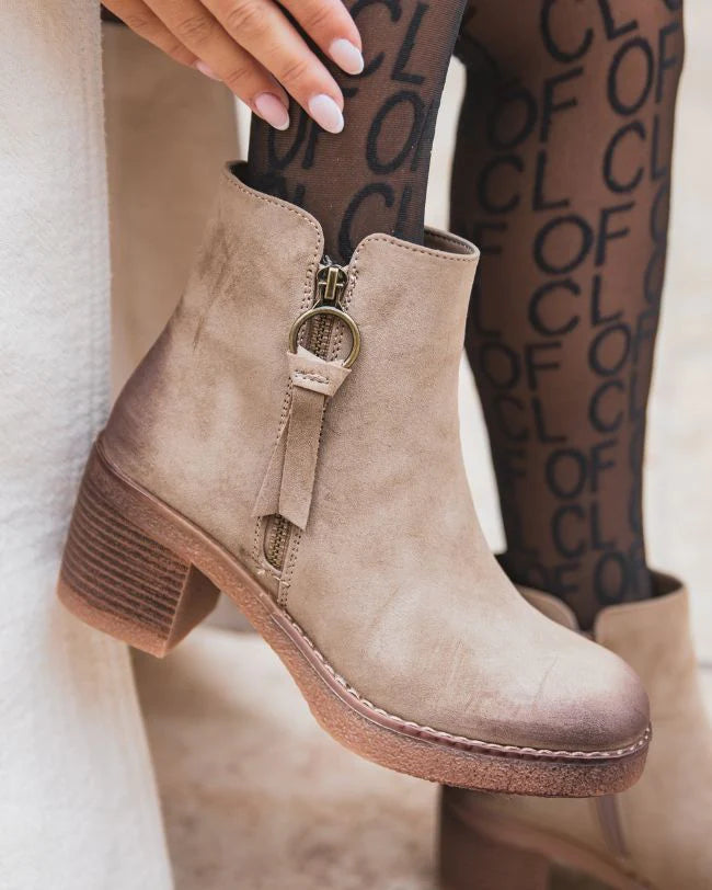 Mariza Khaki Boots