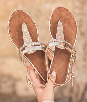 Marlies Gold Sandaal