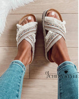 Merel Beige Slipper