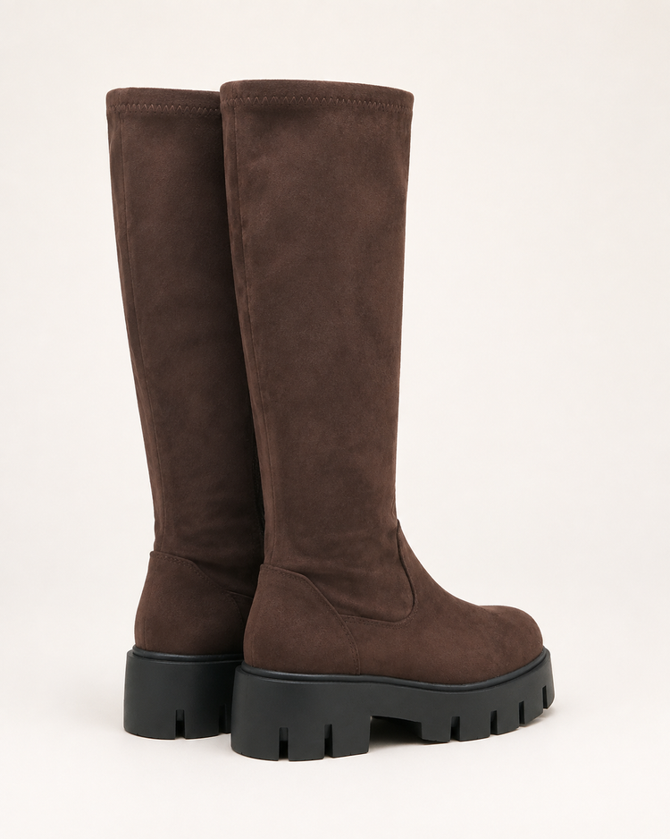 Mirjam High Boots - Brown