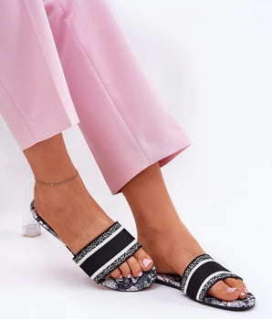 Sienna Black Slides