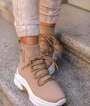 Nora Khaki Sneaker
