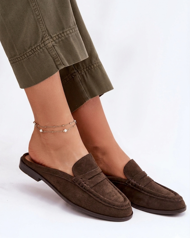 Nina Brown Loafer