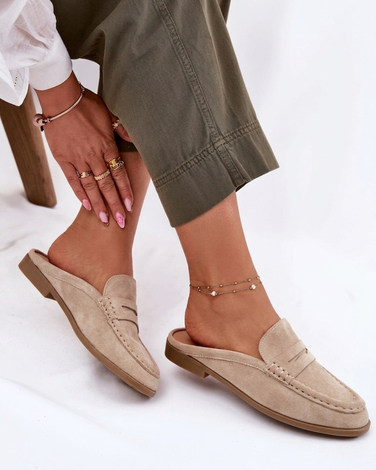 Nina Taupe Loafer