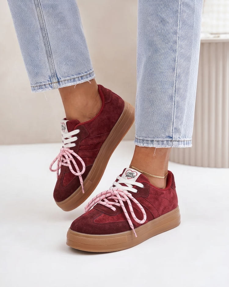 Noeme Wine Sneaker