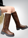 Britt Brown High Boots