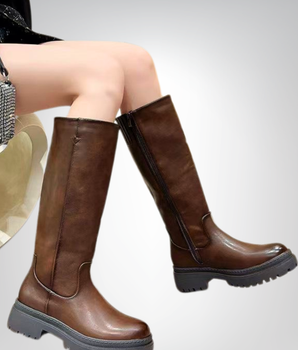 Britt Brown High Boots