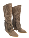 Fringle Western Khaki boots