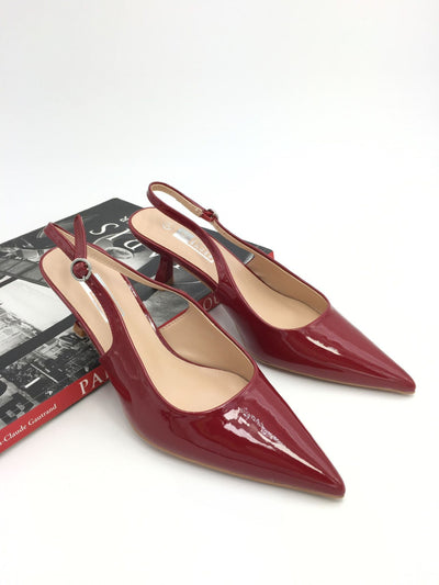 Date-Night Bordeaux Heels