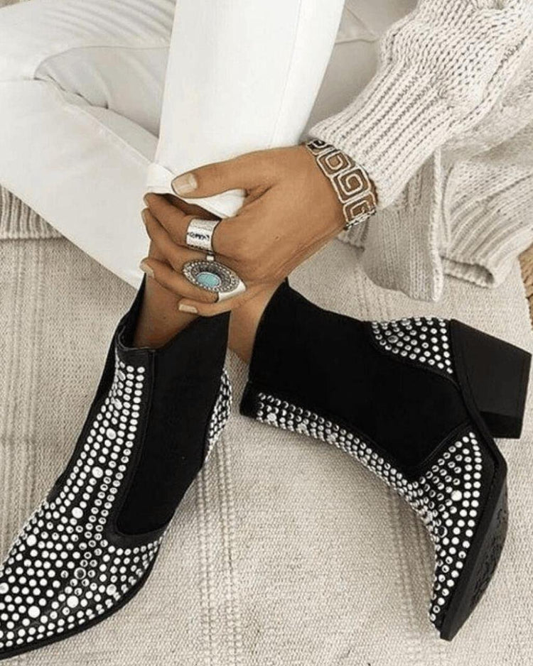 Favo Shine Cowboy Boots