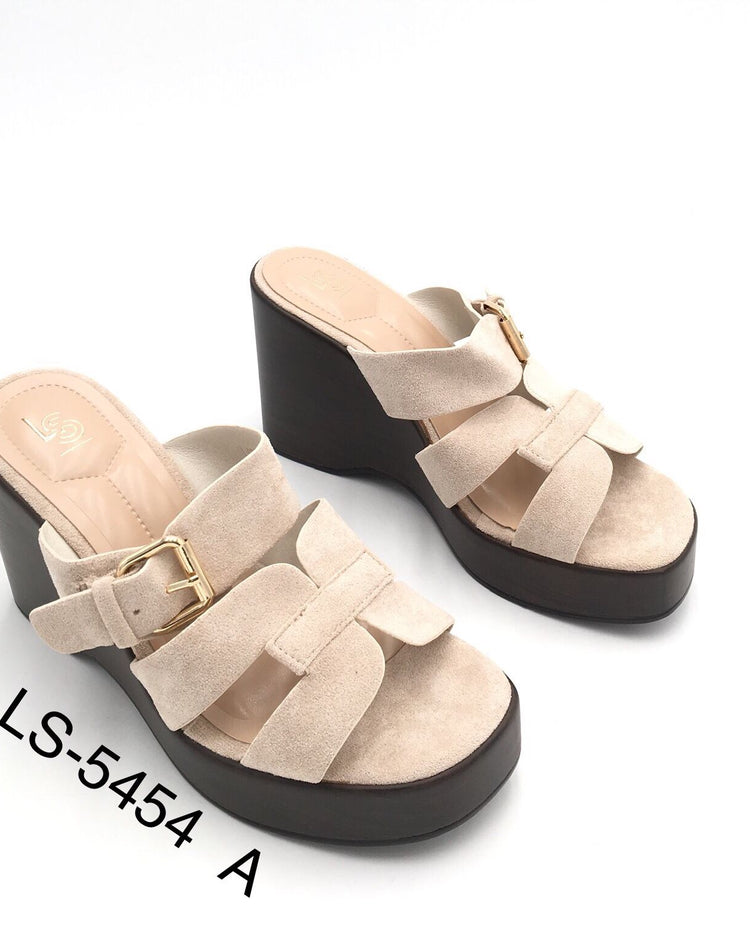 Sonja Beige Wedge