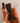 Pattern High Boots - Brown