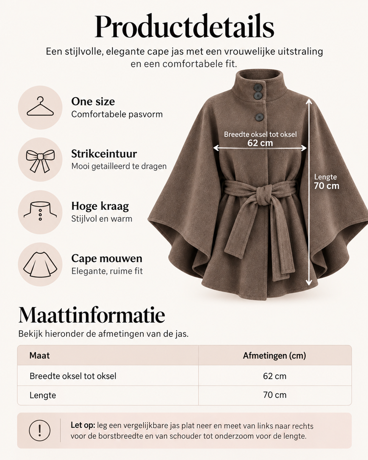 Poncho Chamo Print