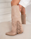 Bottes Misha Fringle taupe