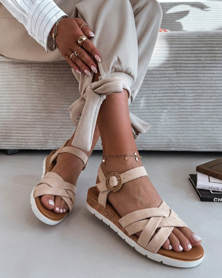 Riviera Beige Sandal