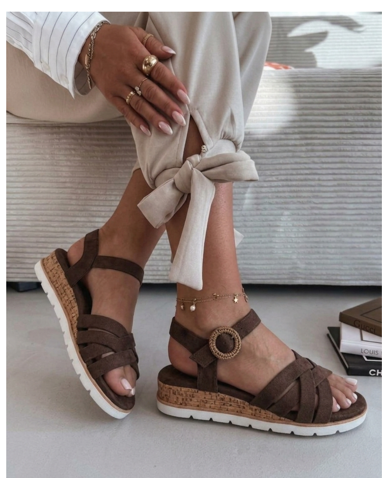 Riviera Brown Sandaal