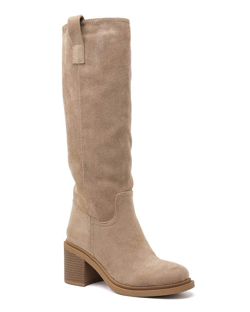Saar High Khaki Boots