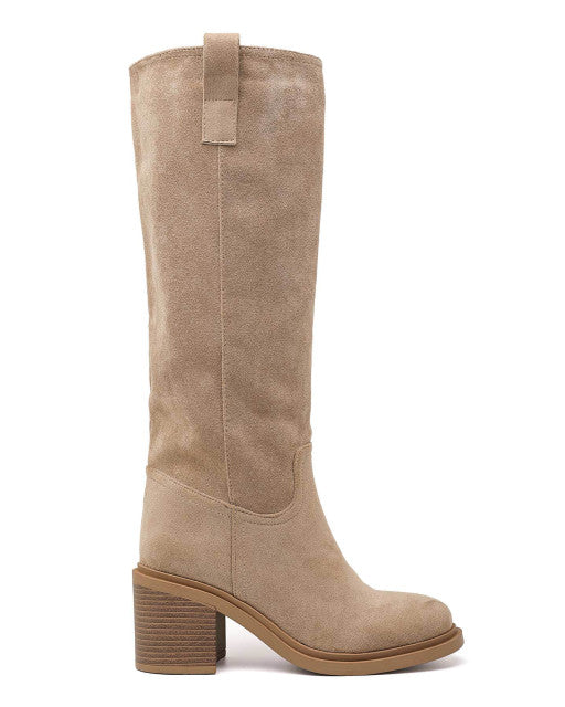 Saar High Khaki Boots