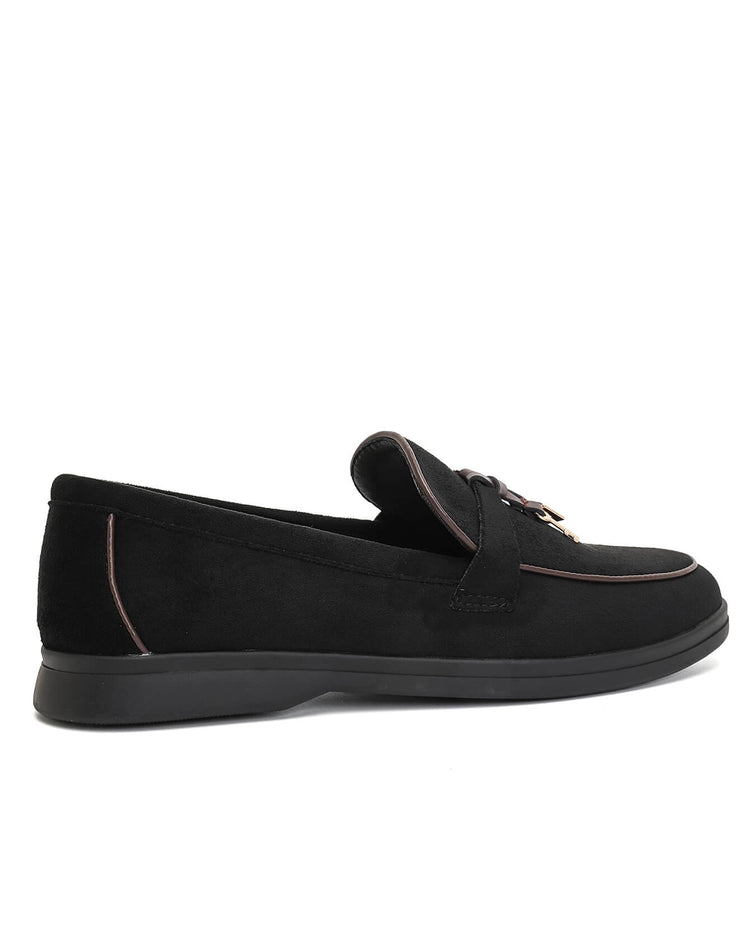 Shanna Black Loafers