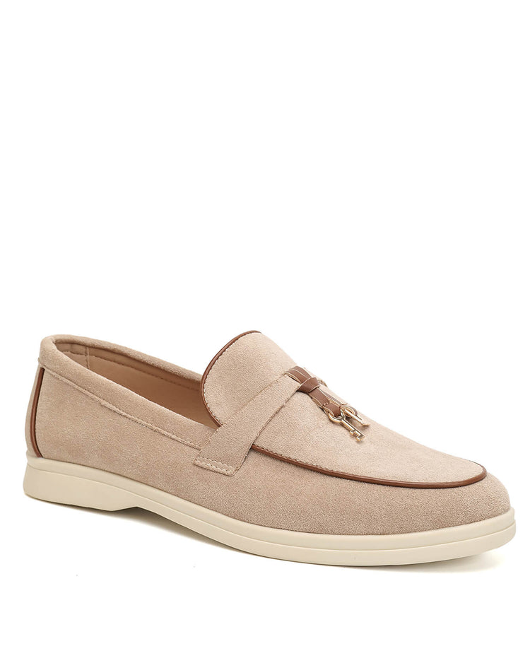 Shanna Khaki Loafers