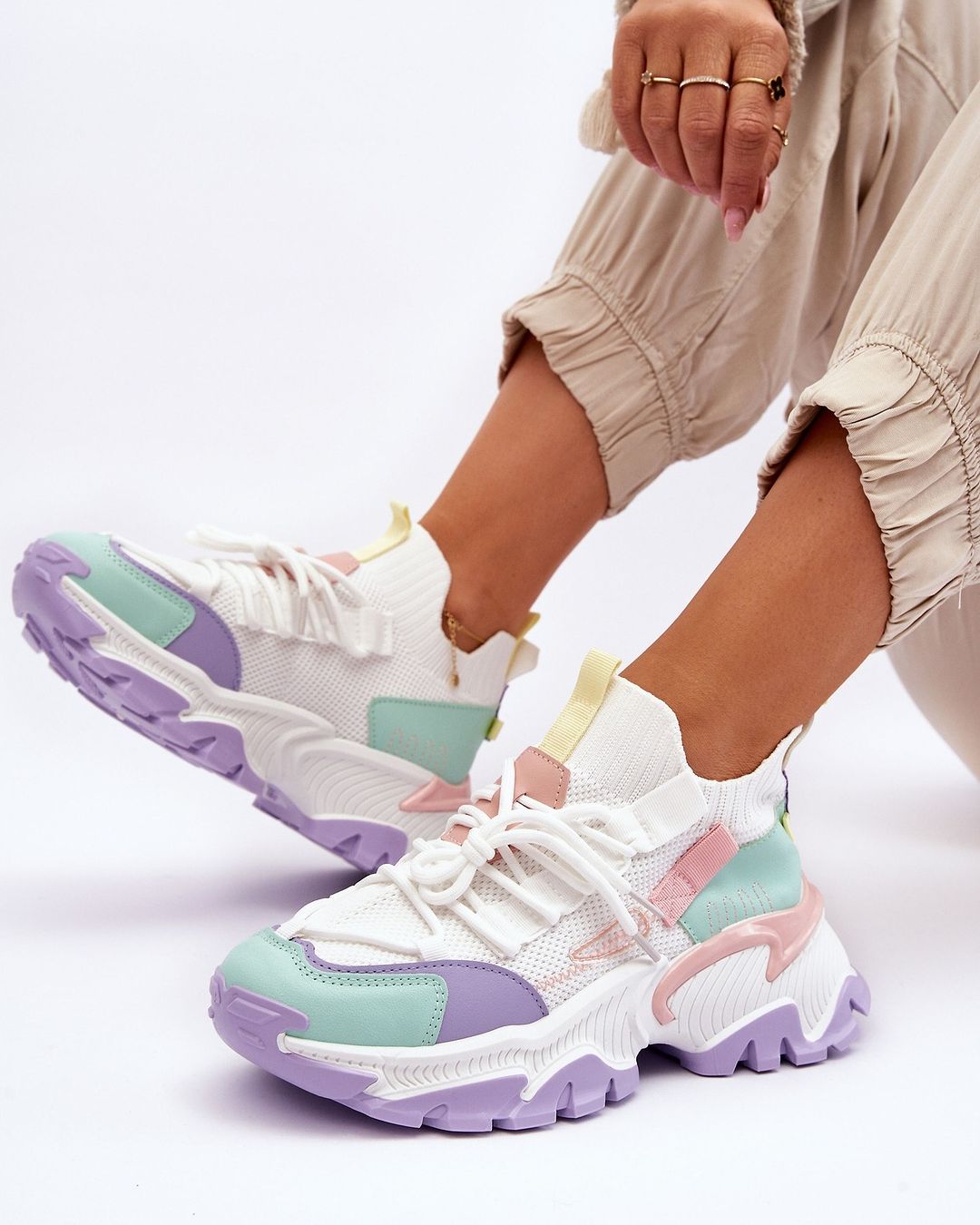 Djana Purple Sneaker